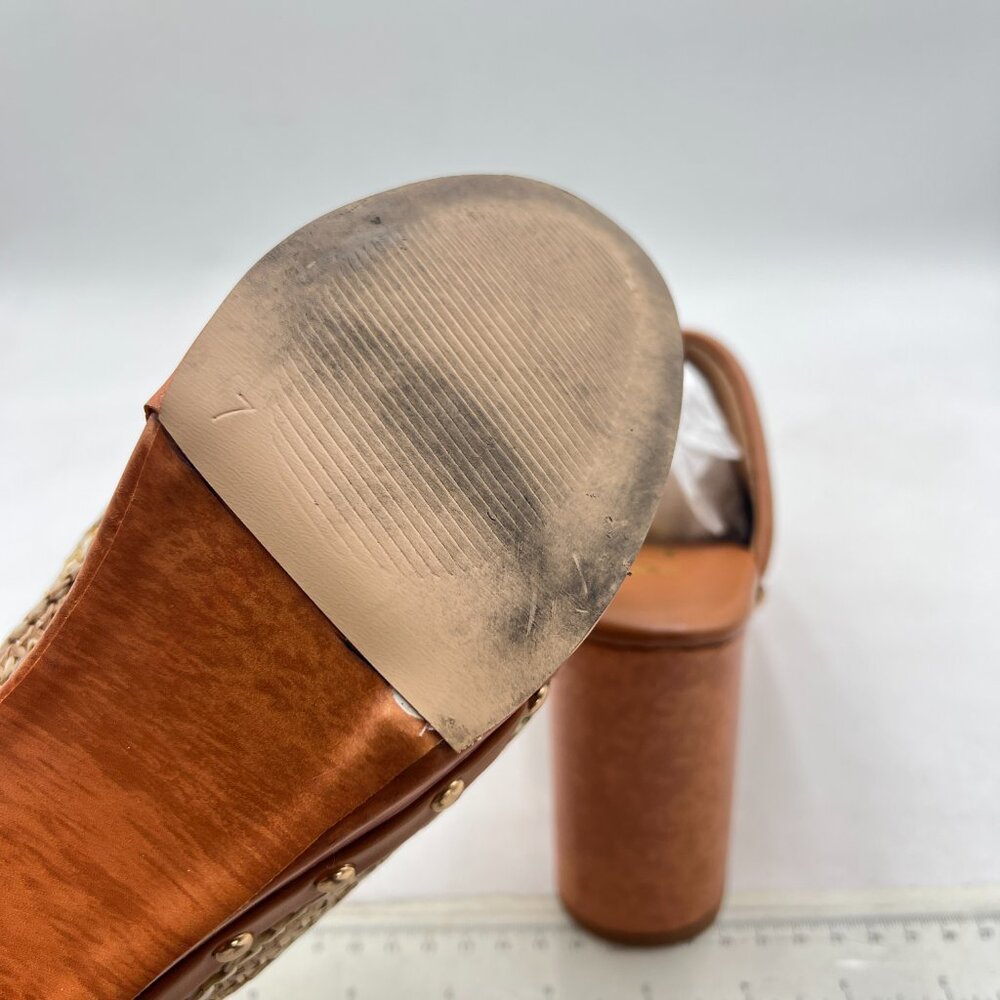 Ydn Multi Platform Slip On Clogs Mules Cork High … - image 6